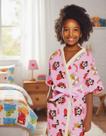 Roupão Aveludado Infantil Quimono Estampado Minnie G Lepper