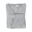 Roupão Chronos Plush Microfibra Kimono Tamanho M - Platina