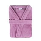 Roupão Chronos Plush Microfibra Kimono Tamanho P - Framboesa