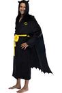 Roupão com Capuz de Plush Fleece DC Comics Adulto Batman INTIMO Tamanho 2X/3X
