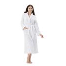 Roupão COOVA Premium Plush Warm Long Fleece branco