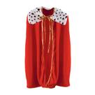 Roupão Costume Beistle Red King Queen para criança, tamanho 33 cm Roupão Costume Beistle Red King Queen para criança, tamanho 33 cm