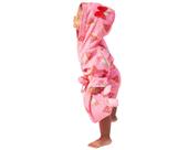 Roupão de banho bebe bichinhos estampado c/capuz ii baby joy funny divertidos