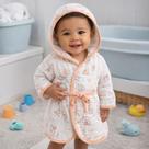 Roupão De Banho Bebê Praia Piscina Capuz Macio Seca soft Fralda 100% Algodão Infantil Confortável Inverno Menina Menino Neutro Estampado até 12 meses