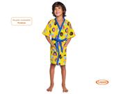 Roupão de banho infantil aveludado mundo bita quimono premium Roupão de banho infantil aveludado mundo bita quimono premium
