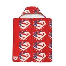 Roupão De Banho Infantil Super Hero Poncho Superman Arena Roupão De Banho Infantil Super Hero Poncho Superman Arena