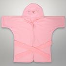 Roupão de bebê plush c/ capuz bichinhos petit i bublim
