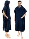 Roupão de troca de poncho de surf SUNCUBE SUN CUBE com capuz para homem