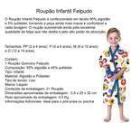 Roupão Felpudo Estampado Mickey Quimono Infantil Disney- PP - Lepper Roupão Felpudo Estampado Mickey Quimono Infantil Disney- PP - Lepper