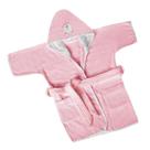 Roupão Felpudo Infantil Com Capuz Lepper Mini Quimono PP Rosa Roupão Felpudo Infantil Com Capuz Lepper Mini Quimono PP Rosa