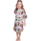 Roupao Felpudo Infantil Quimono Barbie Reinos Magicos PP Roupao Felpudo Infantil Quimono Barbie Reinos Magicos PP