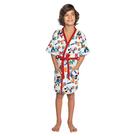 Roupao Felpudo Infantil Quimono Estampado Mickey PP Lepper Roupao Felpudo Infantil Quimono Estampado Mickey PP Lepper