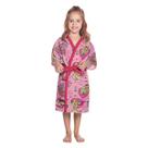 Roupão Infantil Aveludado Estampado Barbie Reinos Mágicos P