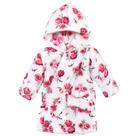 Roupão infantil de pelúcia Hudson Rose de 12 a 18 meses