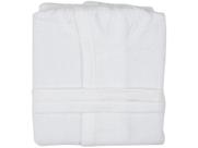 Roupão Infantil Döhler Felpa Velour com Capuz - Branco - Branco