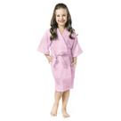 Roupão Infantil Menina Menino Felpudo Quimono Confetti Lepper