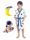 Roupão Infantil Quimono Espaço Divertido Roupão Infantil Quimono Espaço Divertido