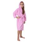 Roupão Malha Felpuda Infantil Rosa - Bene Casa