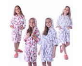 Roupão Malha Felpudo Estampado Infantil Feminino Bene Casa