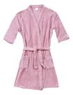 Roupão Microfibra Kimono Sofisticata Rose M Atlântica Roupão Microfibra Kimono Sofisticata Rose M Atlântica