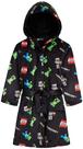 Roupão Minecraft Fluffy Fleece preto 11-12Y
