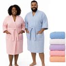 Roupão Plus Size GG, 3G e 4G Algodão Premium Toque Square Unissex Macio Confortável Banheiro Piscina