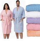 Roupão Plus Size GG, 3G e 4G Atoalhado Algodão Fluffy Premium Unissex Macio Confortável Banheiro Piscina