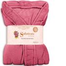 Roupão Plush Microfibra Kimono Unissex Feminino e Masculino Cereja Atlântica - Emcompre