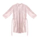 Roupão Plush Tweed M Rosa Tule - Hedrons
