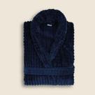 Roupão Premium Navy Microfibra Azul - ACASA