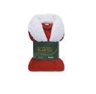 Roupão Sherpa Microfibra Flannel Gola Xale
