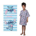 Roupão Stitch E Toalha Infantil Aveludados Lepper Roupão Stitch E Toalha Infantil Aveludados Lepper