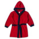 Roupão vermelho e azul marinho com capuz Tip Top Roupão vermelho e azul marinho com capuz Tip Top