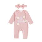 Roupas Adobabirl Baby Girl Macacão Lil Sister 3-6M Roupas Adobabirl Baby Girl Macacão Lil Sister 3-6M