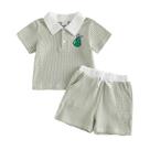 Roupas Amiblvowa Toddler Baby Boy Summer 6-12M 2T 3T 4T Roupas Amiblvowa Toddler Baby Boy Summer 6-12M 2T 3T 4T