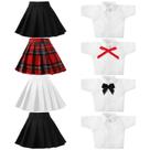 Roupas de boneca Bencailor, boneca de 30 cm, 8 peças, presente de verão