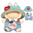 Roupas de boneca CHICHO Labubu Kawaii Chic Style 17 cm com acessórios