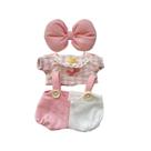 Roupas de boneca de pelúcia WLSUNYAO 17 cm compatíveis com boneca Labub