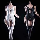 Roupas de boneca: lingerie HiPlay em escala 1/6 para boneco Phicen de 12 polegadas
