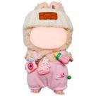 Roupas de boneca LUUJESA Labubu Conjunto de 3 peças com chapéu e acessório Roupas de boneca LUUJESA Labubu Conjunto de 3 peças com chapéu e acessório