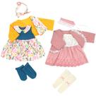 Roupas de boneca para boneca de 50-55 cm com casaco, bandana e meias
