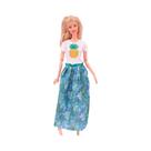 Roupas De Boneca Sereia Azul Moda Casaco Calças Vestido Para Boneca Bjd De 30cm 11.5 Polegadas
