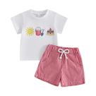 Roupas de verão Finegoodwei Toddler para bebês e meninos 3-4T Roupas de verão Finegoodwei Toddler para bebês e meninos 3-4T