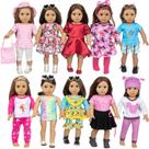 Roupas e acessórios para bonecas BDDOLL Girl de 18 polegadas com 23 unidades