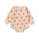 Roupas FYBITBO Halloween Baby Girl Boy Pumpkin Romper 3-6M