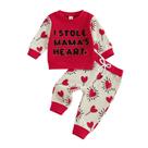 Roupas FYBITBO para bebês e meninas, roupa de dia dos namorados de 0 a 6 meses