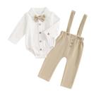 Roupas GOOCHEER Newborn Baby Boy Suit Romper + Pants 6-12M