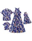 Roupas havaianas combinando Vestidos familiares PATPAT para mamãe e meninas