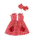 Roupas Kucnuzki para bebês de 18 a 24 meses +1 faixa de cabeça