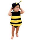 Roupas para bebês MERSARIPHY Bee Romper com chapéu para 12 a 18 meses